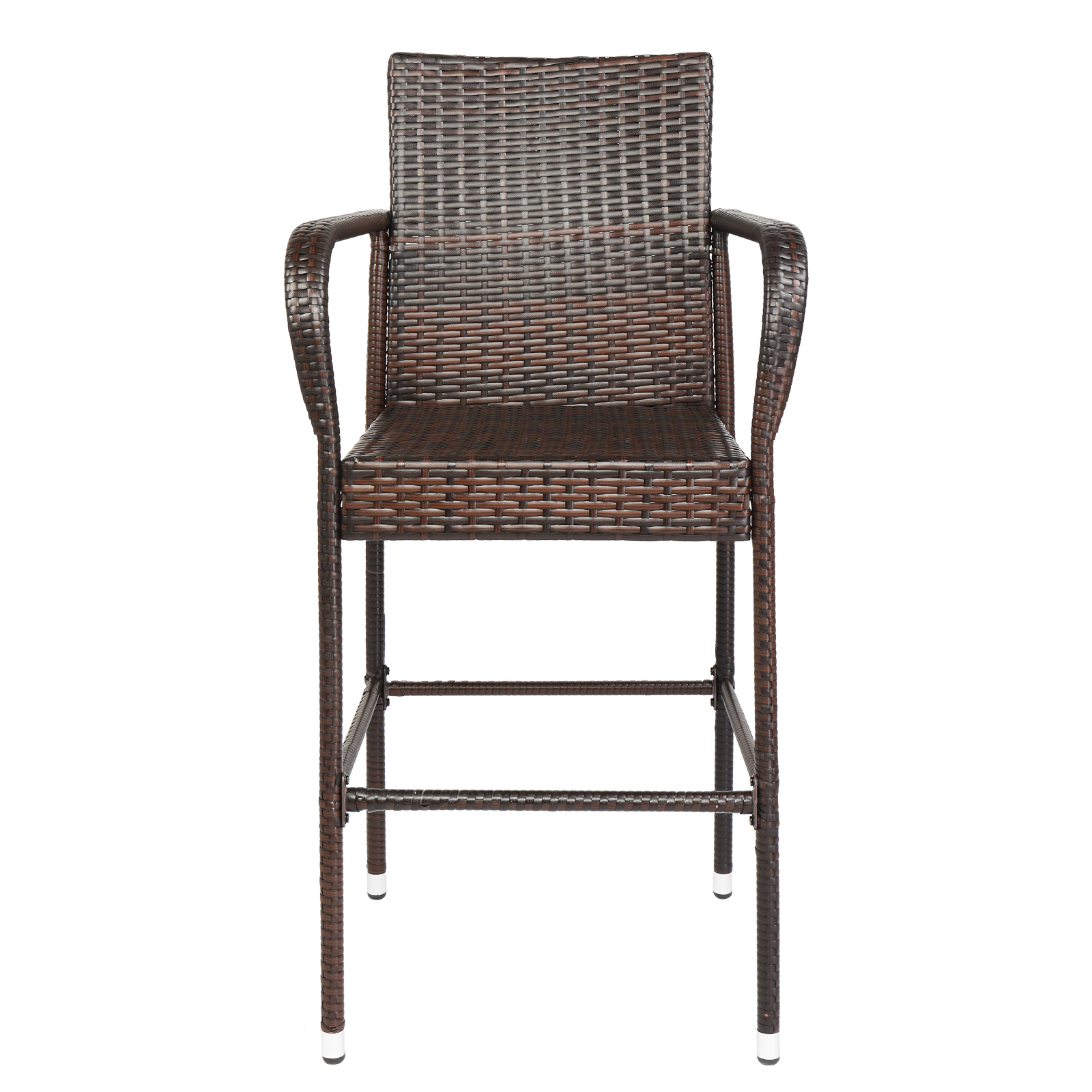 2pcs Brown Gradient Vine Bar Chair_voghion.com