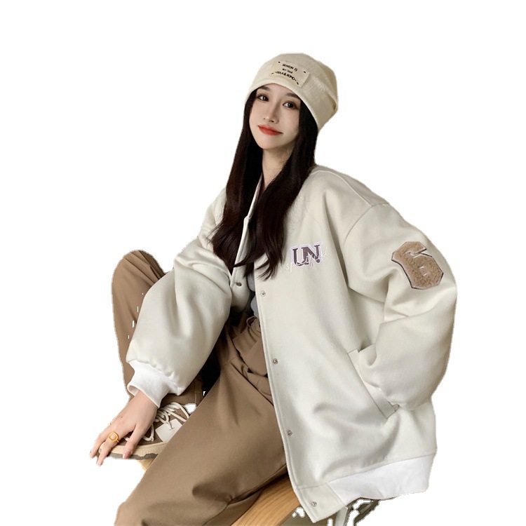 Title 2, Fashion Thick Baseball Uniform Women