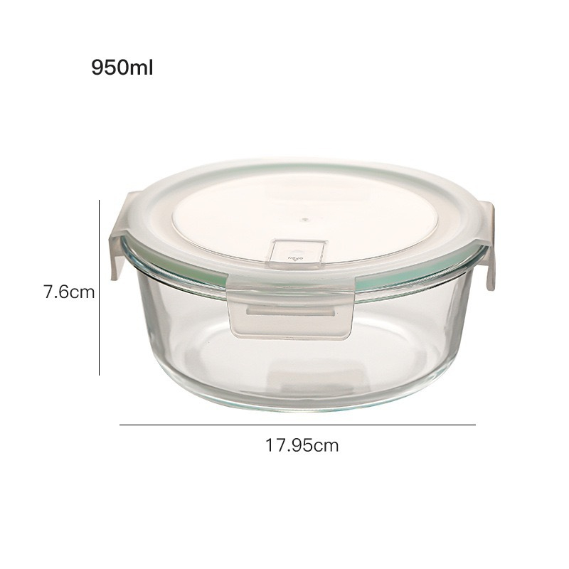 Title 4, Glass Lunch Box Microwave Lunch Box Separation ...