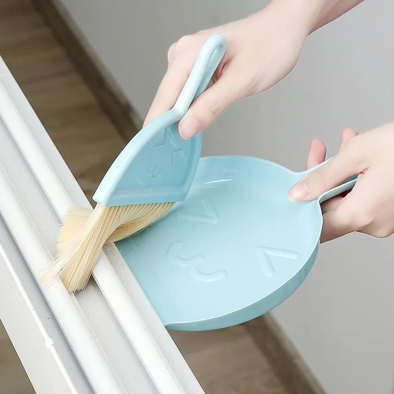 Title 5, Desktop Cleaning Brush Broom And Dustpan Set De...