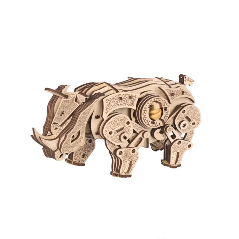 3D Wooden Jigsaw Puzzle Toy Of Ancient Building Model