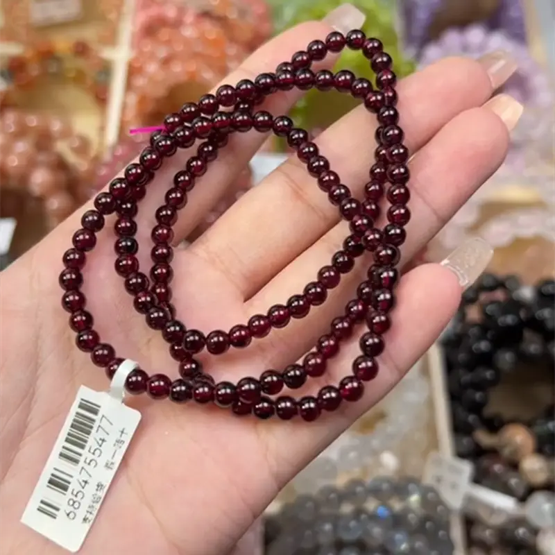 Men's And Women's Fashion Garnet Bracelet Unset