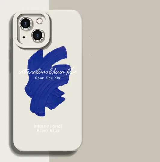 Klein Blue Oil Painting For Mobile Phone Case