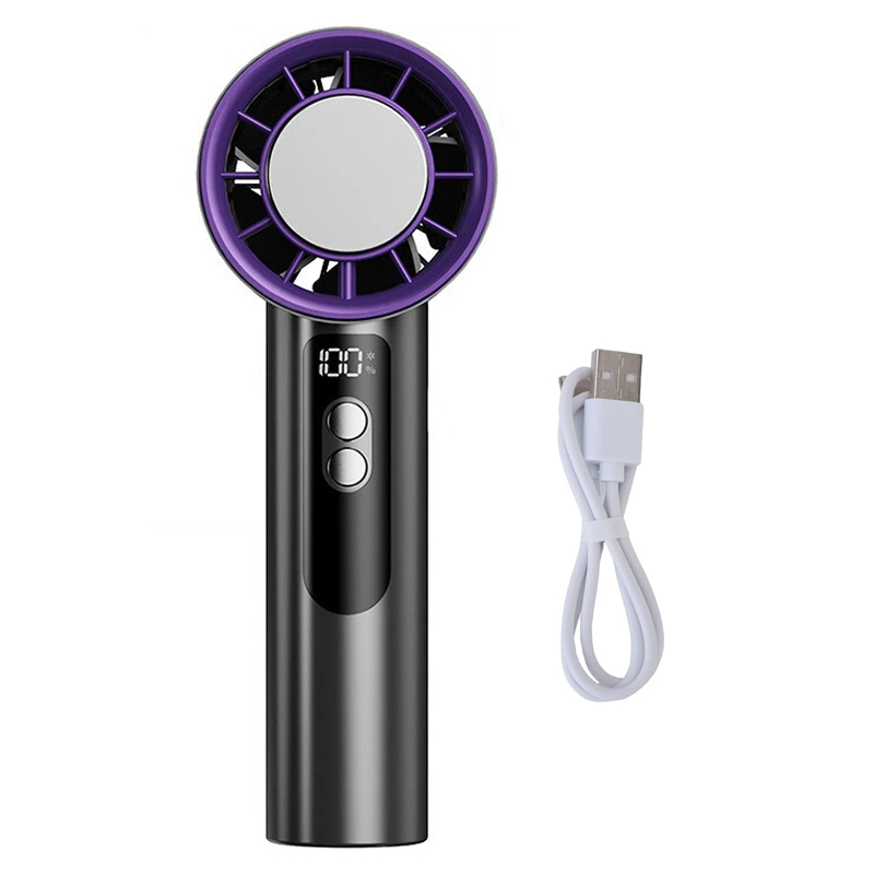 USB Handheld Fan Rechargeable Portable Mini Hand Held Small Fans Cooler