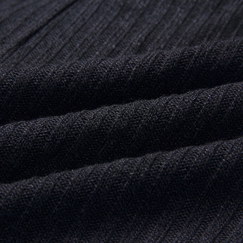 Women's Off-the-shoulder Slim-fit Sexy Sunken Striped Dress