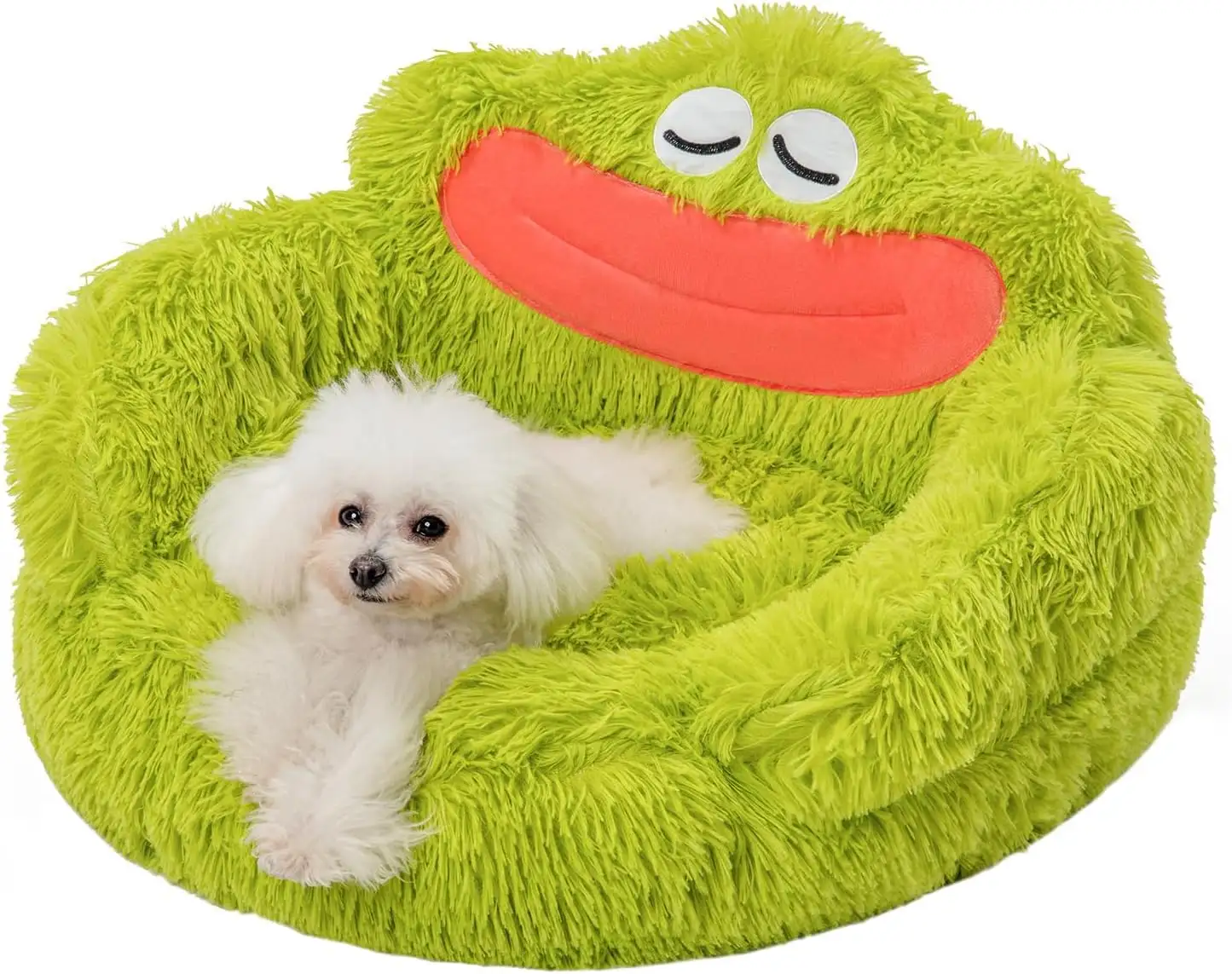 Cute Calming Dog And Cat Bed Plush