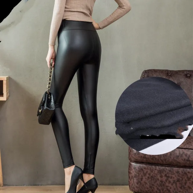 High Waist And Tight Pants In Autumn Winter Matt Velvet 3Xl - Shop at LoveMi