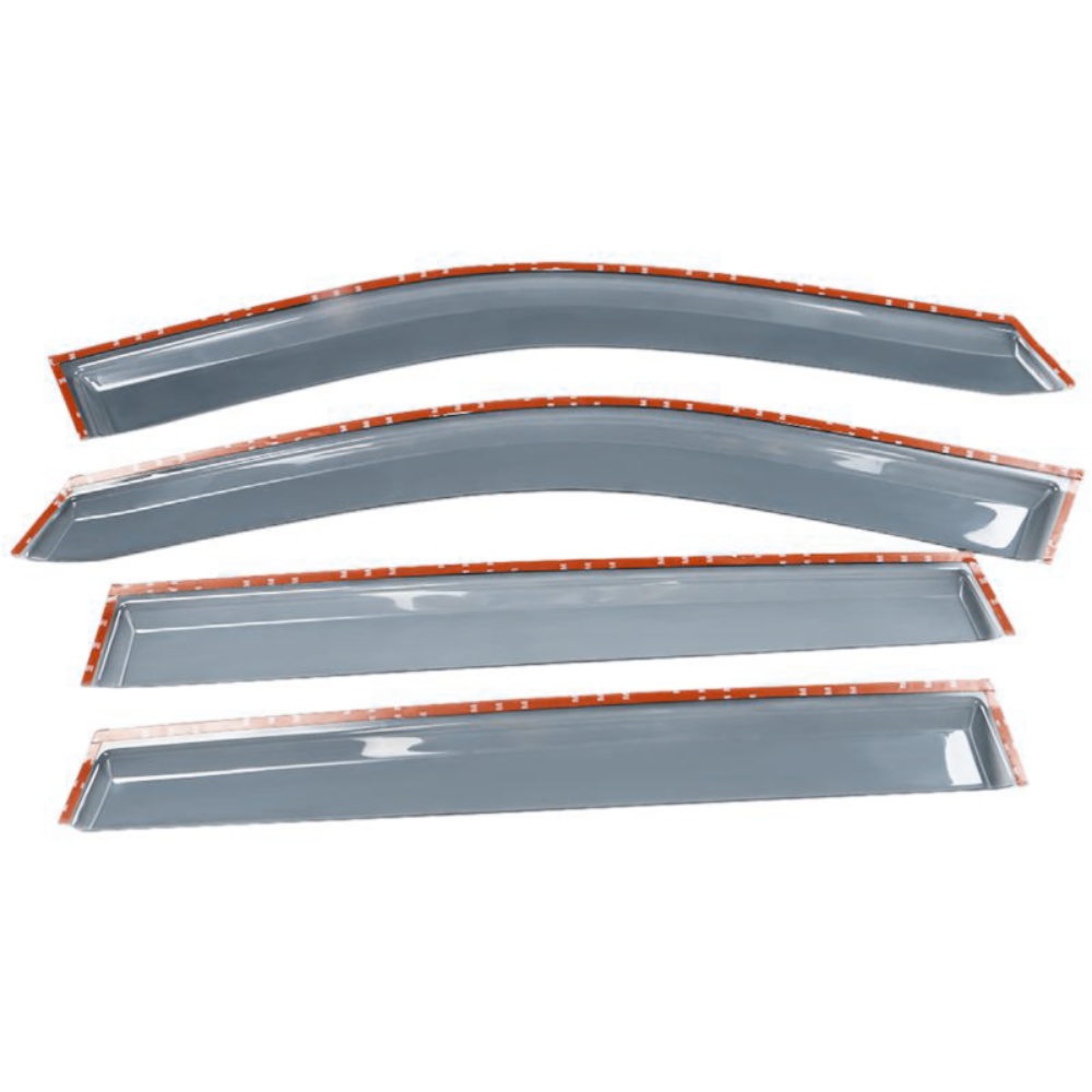 For T Oyota 19-21 RAV4 Window Visors Rain Sun Guard Deflector W- Chrome — foto 4