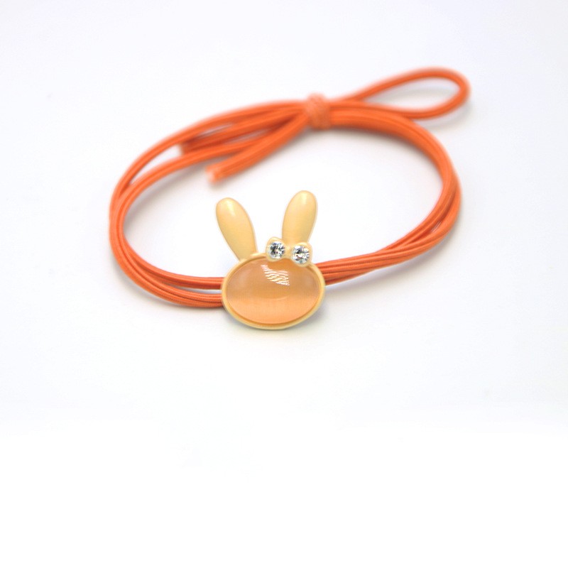 Title 4, Cute Opal Bunny Hair Band Rubber Band Hair Rope