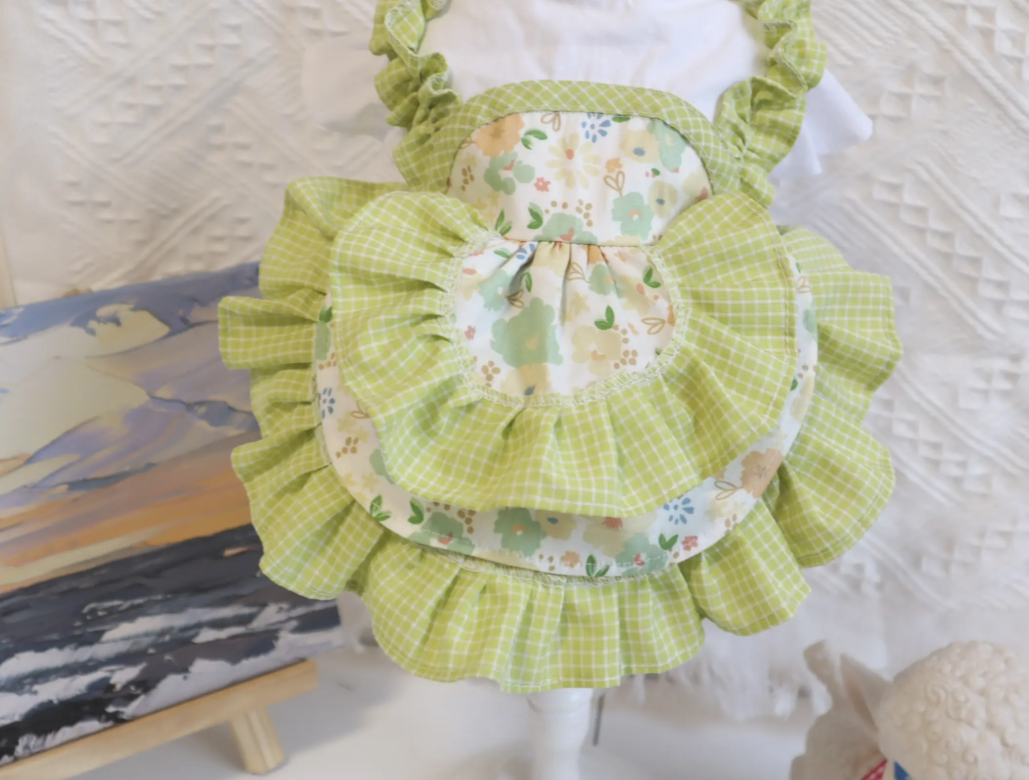 Pet Pumpkin Cake Skirt Thin Cat Sweater