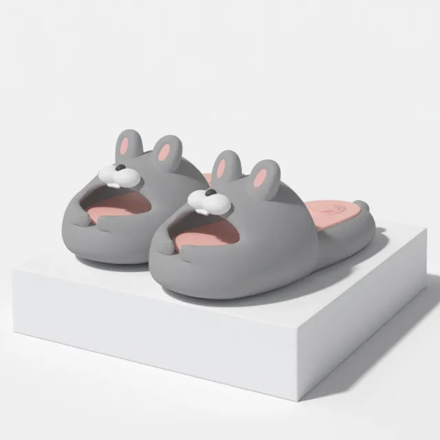 Soft Bottom Indoor Anti Slip Thick Grey - Shop at LoveMi