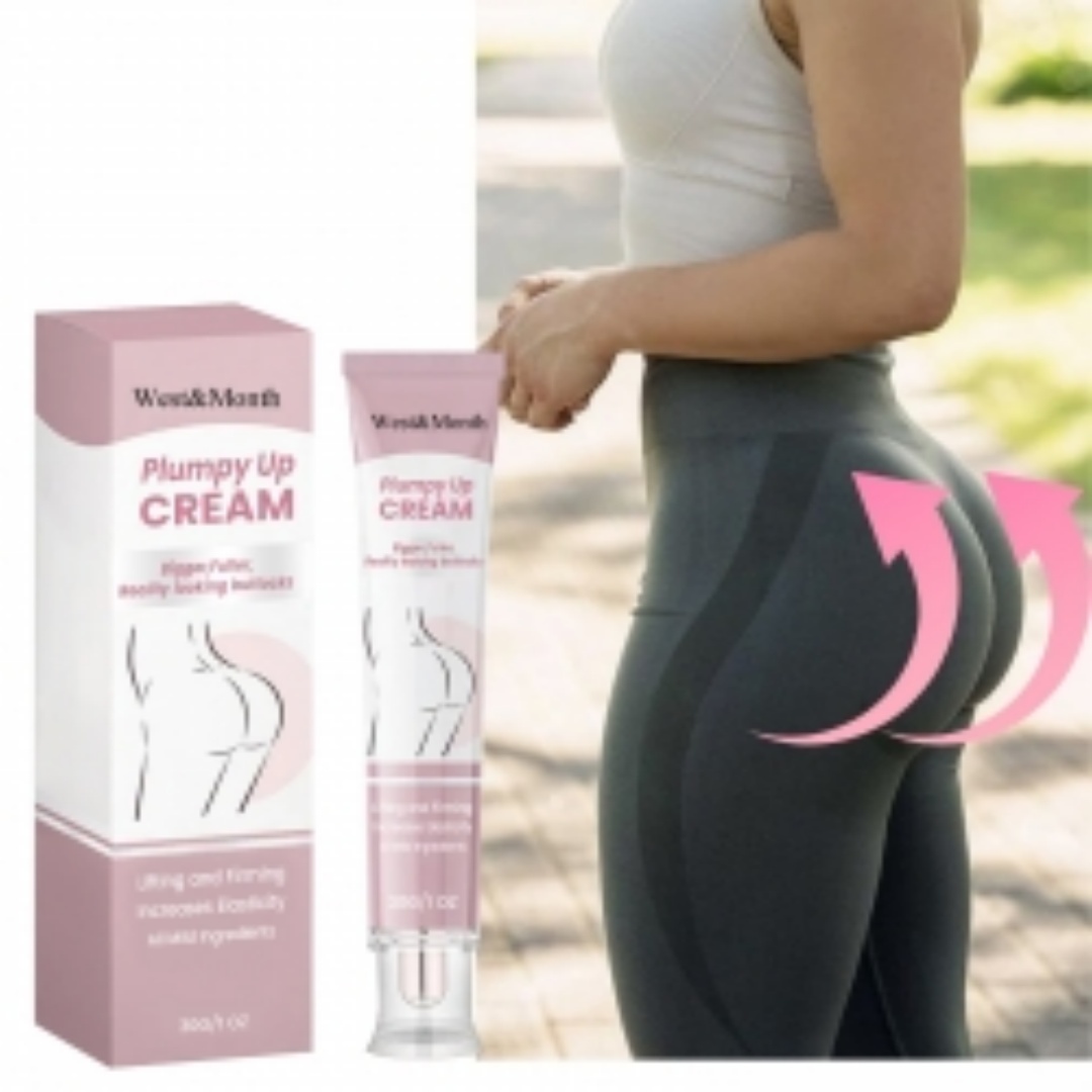 West&Month Plumpy Up Cream, Massage Firming Moisturizing Beautiful Buttock Cream