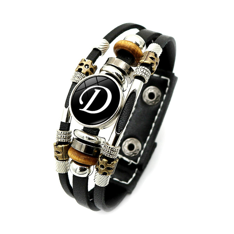 Title 3, Womens Punk Multi-layer Beaded Bracelet, a bol...