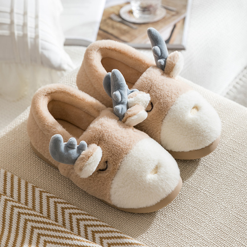 Title 8, Home Indoor Warm Non-slip Dormitory Bow Slippers