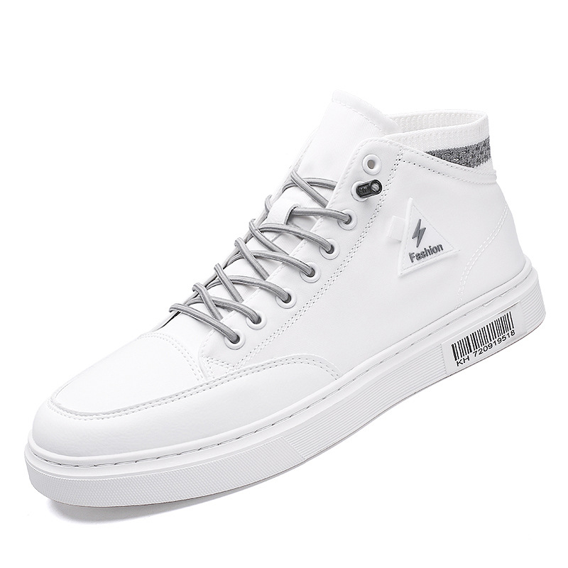 Title 3, High-top canvas shoes