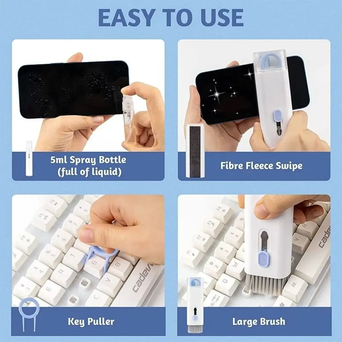 7 In 1 Computer Keyboard Cleaner Brush