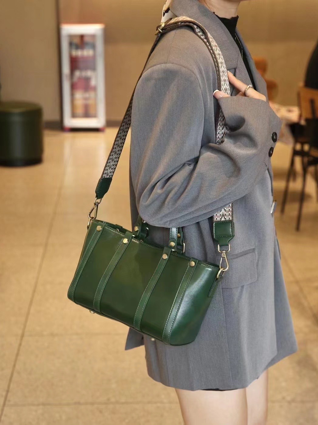 Baidie cuir sacs pour femmes transfrontalier personnalisable nouveau sac à main – Image 2