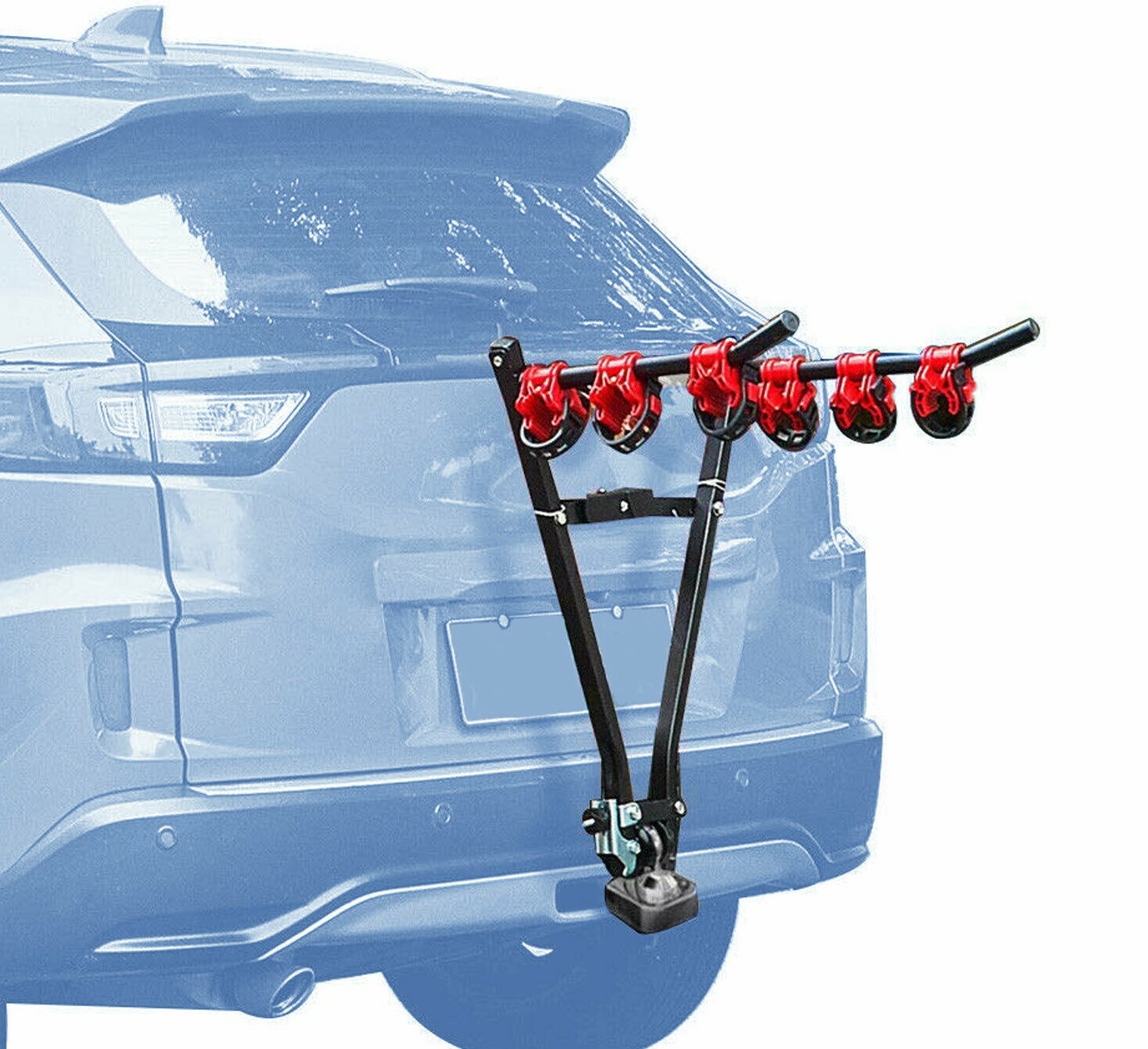 Heavy Duty 3 Bicycle Rear Tow Bar Bike Car Cycle Carrier