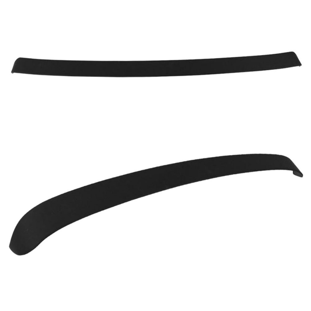 Fits 18-23 T Oyota Camry Sedan IKON Style Matte Black Primer Roof Lip Spoiler ABS