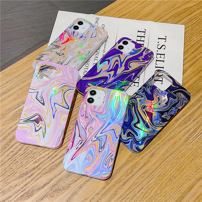 Laser Marble Glitter Phone Case All Inclusive - Image 6