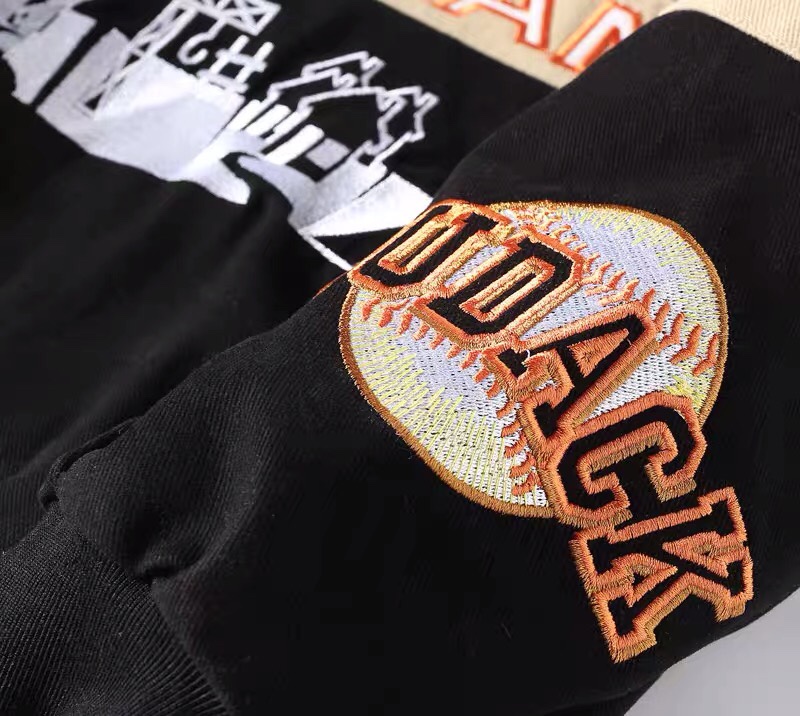 Men's And Women's Thick Loose Baseball Uniform Trendy Jacket