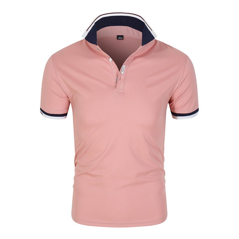 Title 4, Zomer heren polo shirt met trendy print. Ademen...