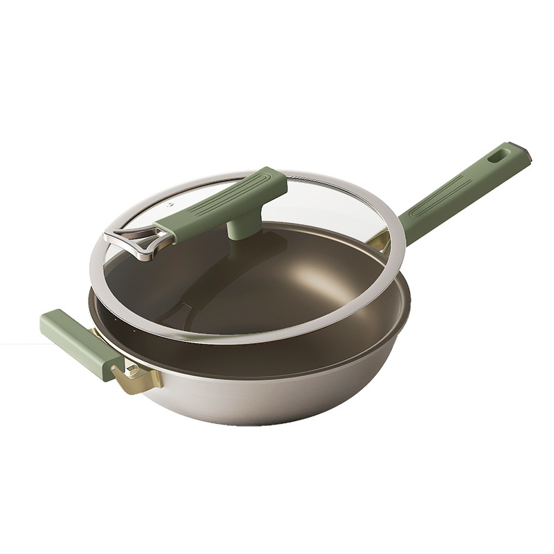 Title 1, Non-coated Non-stick Pan Household