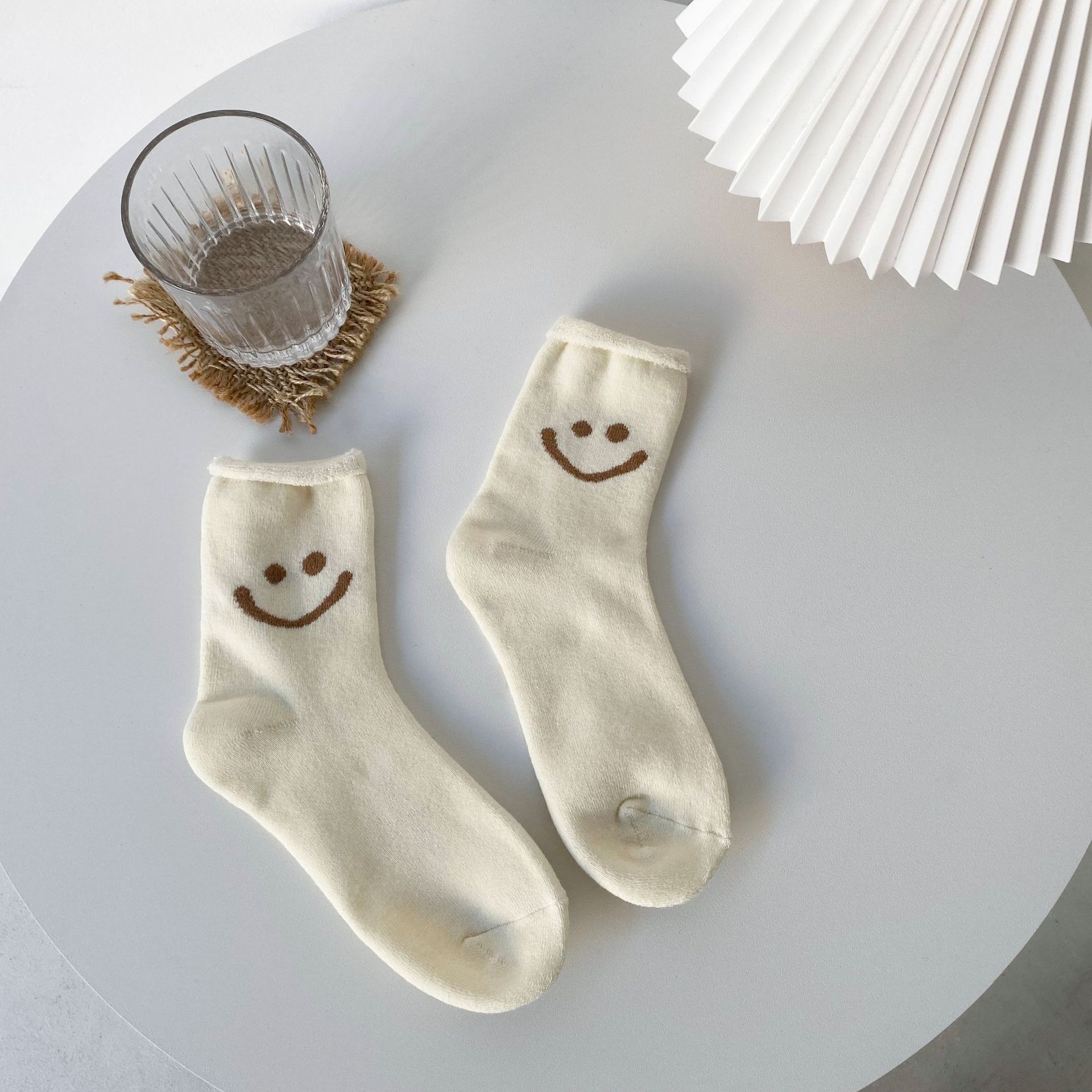 New Terry Curling Thickened Warm And Comfortable Cotton Socks