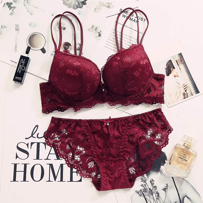 Title 6, Conjunto de lingerie de renda, sensual e elegan...