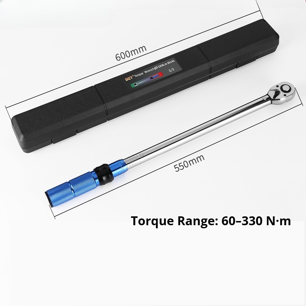 12 Drive Calibrated Torque Wrench Adjustable Reversible 60-330Nm — image 3