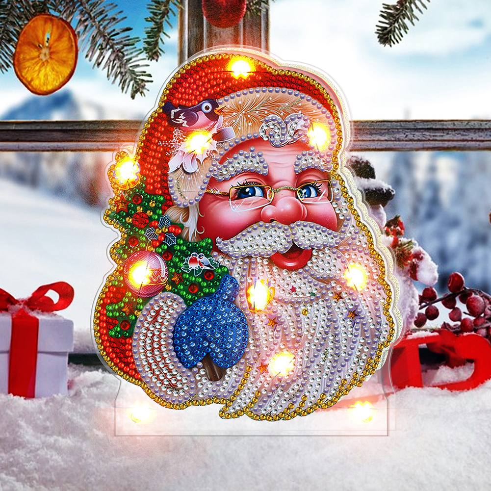 Diamond Painting Ornaments Diy Handmade 5d Diamond Sticker Christmas Decoration