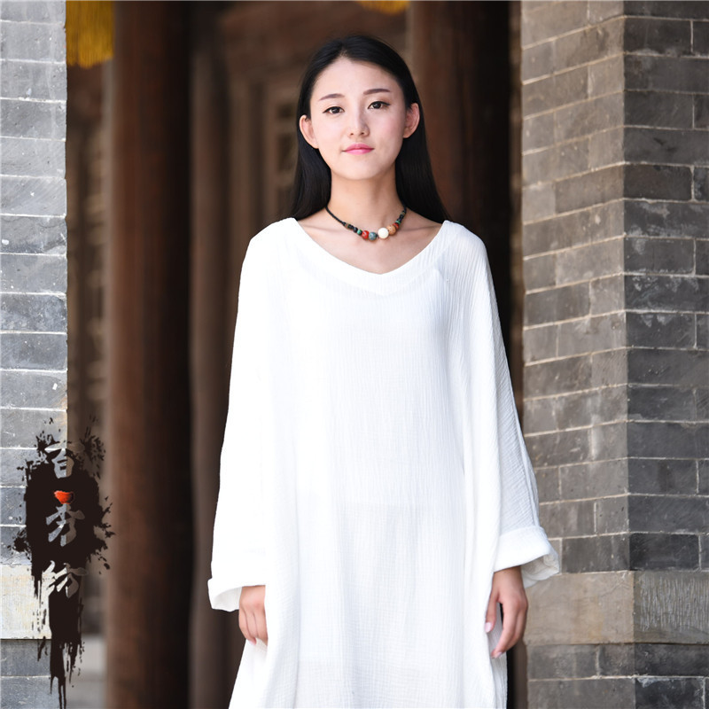 Double Layer Linen Dress, picture 2 of 6