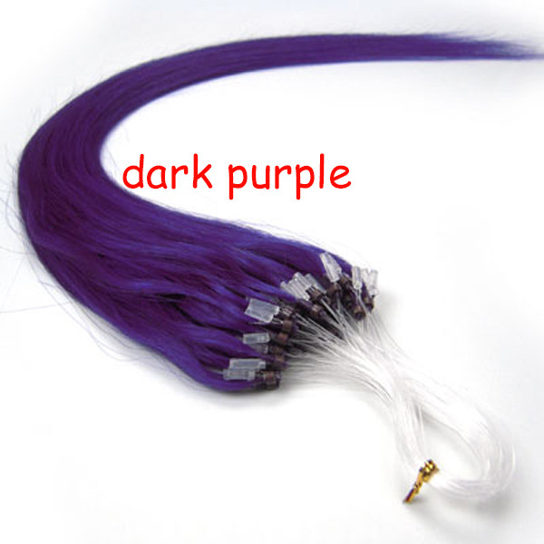Pure Hair Color Fishing Line Extensions Bundles Dark Purple - Shop at LoveMi