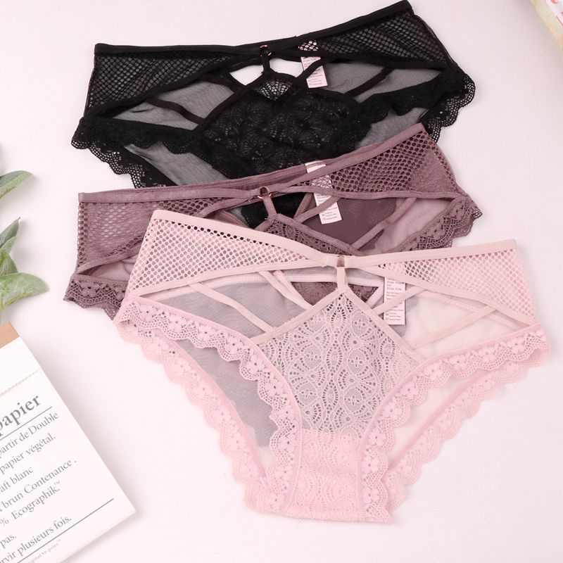 Title 4, Non-marking Lace Feminine Breathable Strap Mid-...