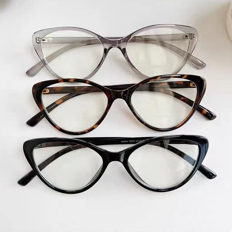 Lijia Fashion Cat Glasses Anti Blue Light Glasses Zhao Liying Same Style Goggles 9063