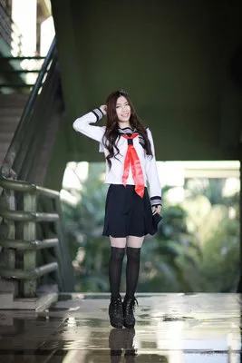 Class Suit British Academic Uniform Girl White Long Sleeve Suit - Shop at LoveMi