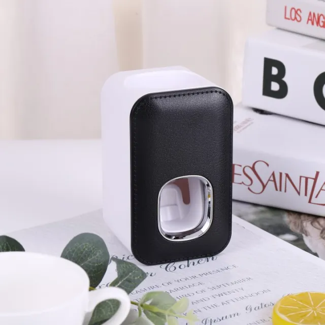 Wall Mounted Automatic Toothpaste Dispenser Black - Shop at LoveMi