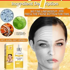 Instant Wrinkle Remover Face Serum Lifting Firming Fade Fine - Essence Liquid - View 1