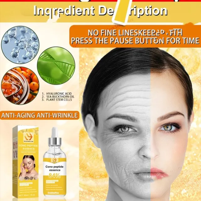 Instant Wrinkle Remover Face Serum Lifting Firming Fade Fine Essence Liquid - Shop at LoveMi