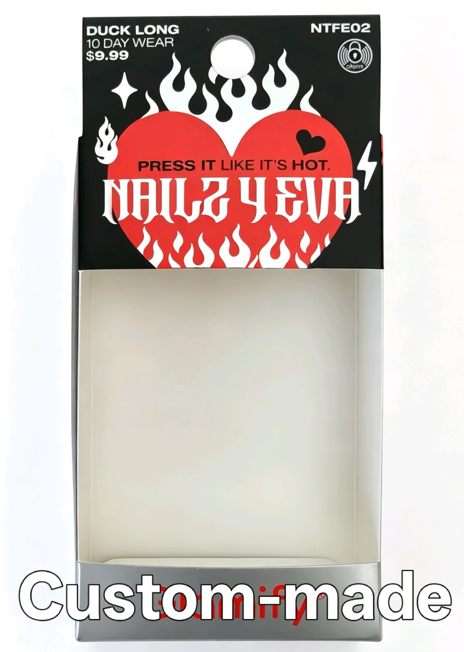 Nail Art Press-On Nails Packaging Box