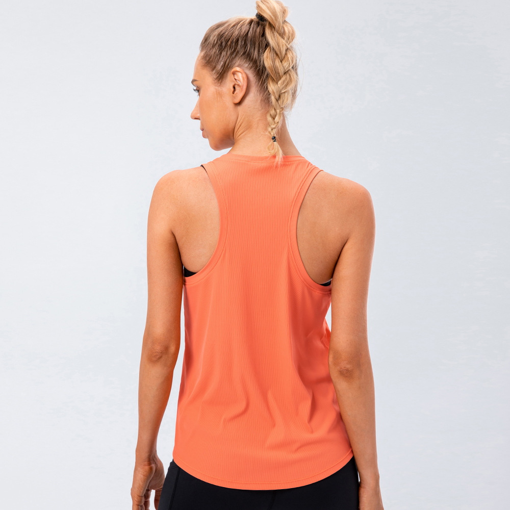 Title 3, Fashionable Simple Breathable Sleeveless Yoga Vest