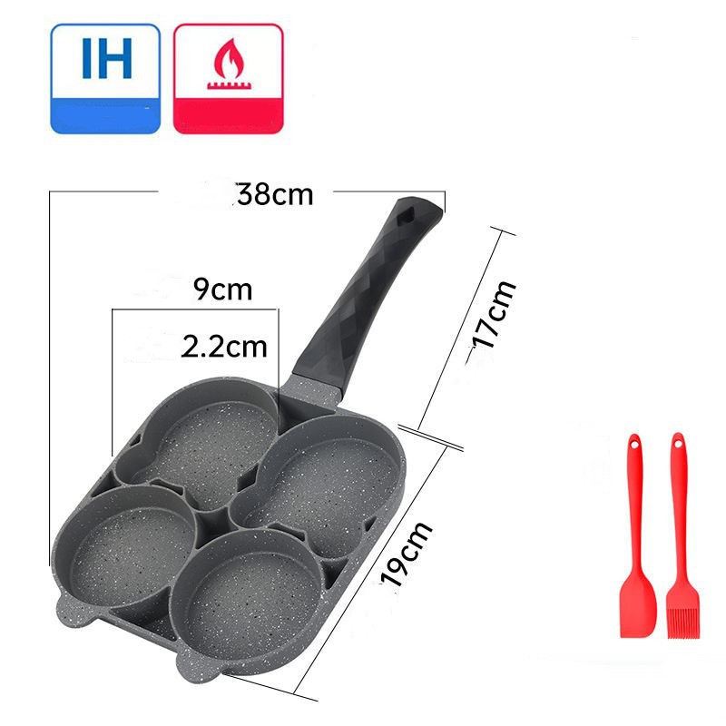 Title 3, Non-stick Small Flat-bottomed Household Frying ...