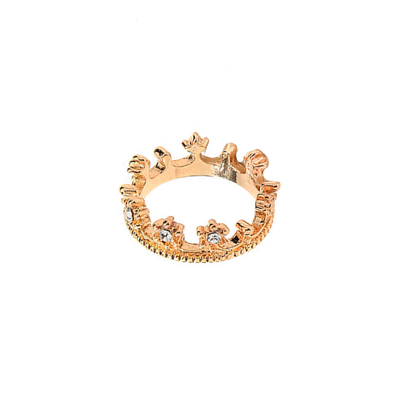 Little Pepper Crown Ring PrincessSolid Color