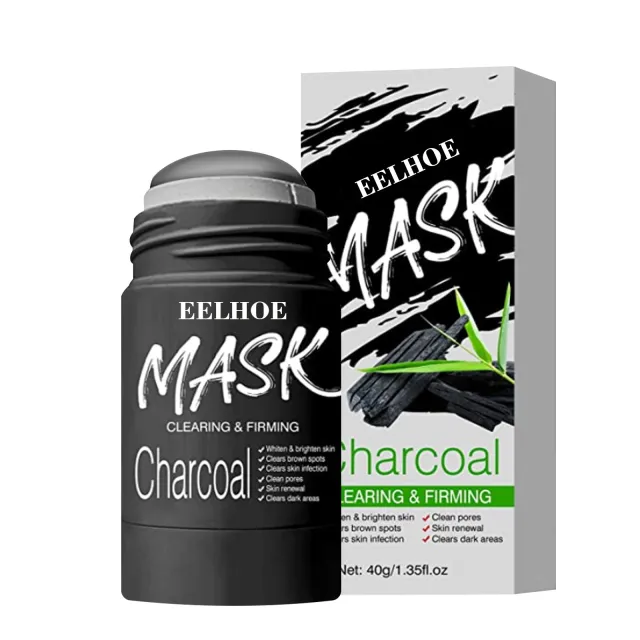Solid Cleansing Mask Bamboo Charcoal To Remove Blackheads Bamboo Charcoal Solid Mask3Pc - Shop at LoveMi