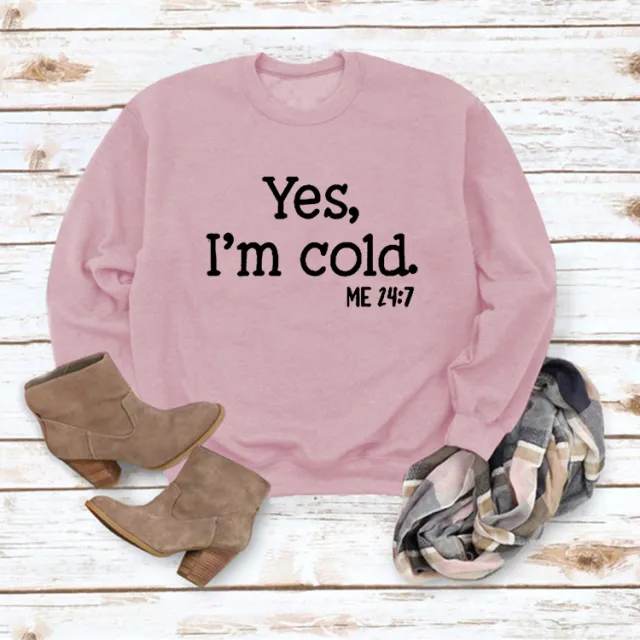 Letter Round Neck Pullover Long Sleeve Sweatshirt Styles6 - Shop at LoveMi