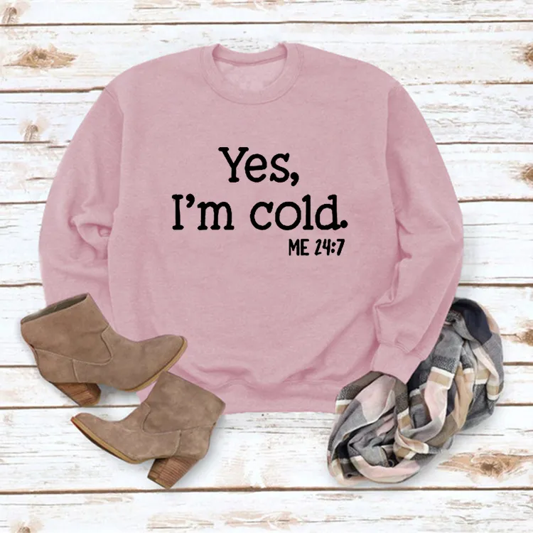 Letter Round Neck Pullover Long Sleeve Sweatshirt - Styles6-2Xl