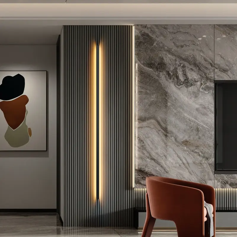 Simple Modern Minimalist Long Strip Living Room