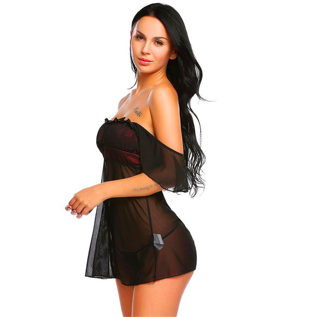Women's Gauze Transparent Nightdress