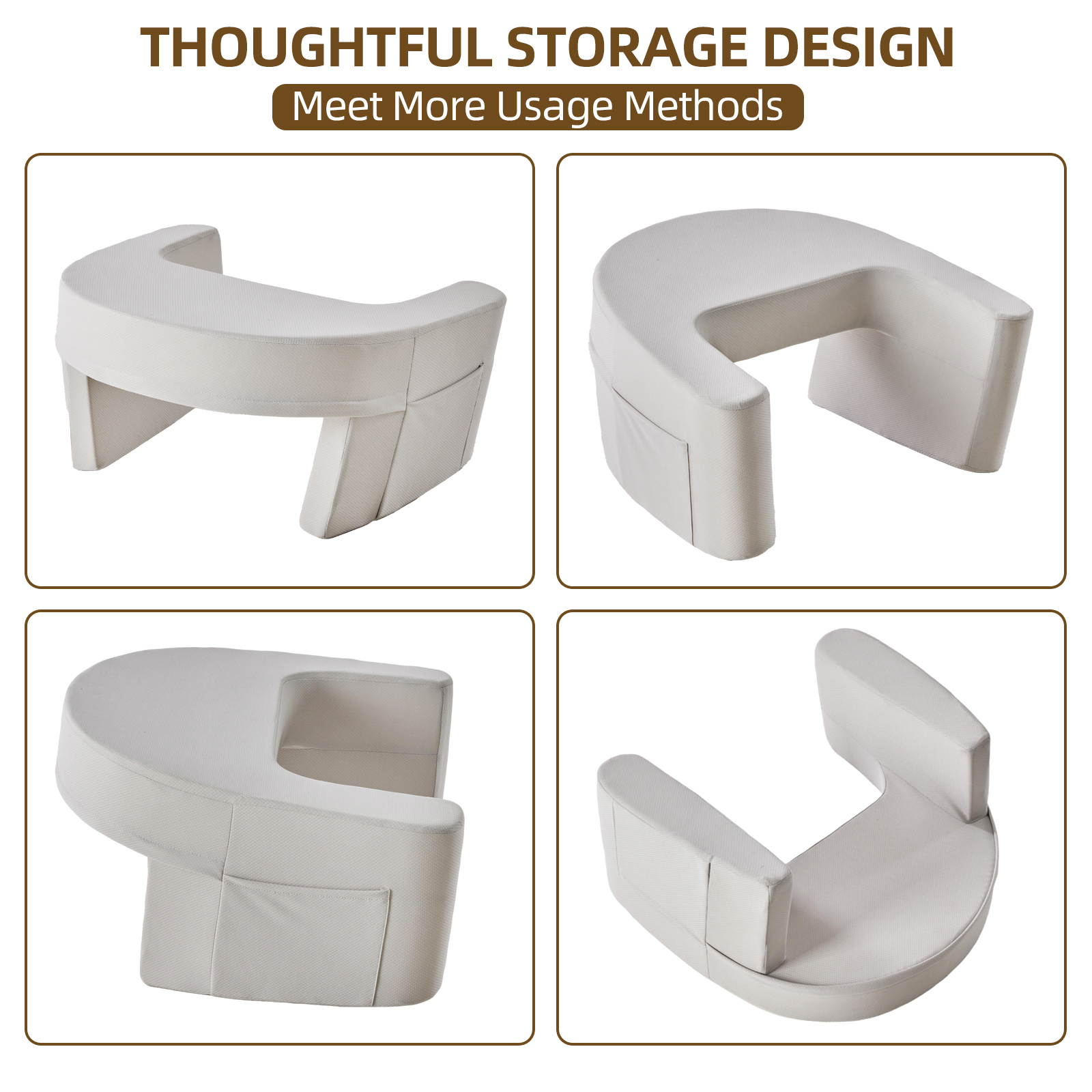 Stable Support Reading Pillow, Hand Support, Waist Support And Multiple Uses image 17