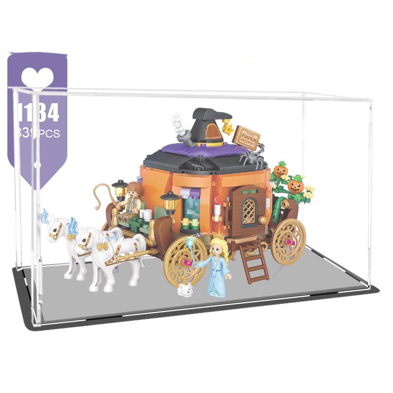 Pumpkin carriage Display box